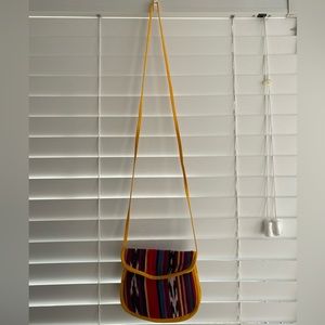 Authentic Guatemalan Small Purse 6” multicolored